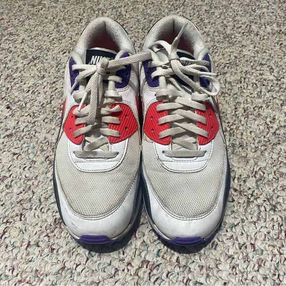 Nike Air Max 90 Essential Raptor Red White Womens Size 9 - Picture 5 of 5